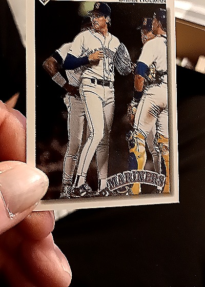 1992 Upper Deck #595 Brian Holman — front