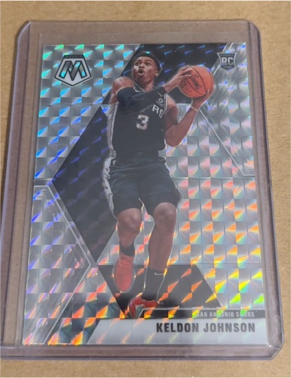 2019-20 Panini Mosaic #238 Keldon Johnson — front
