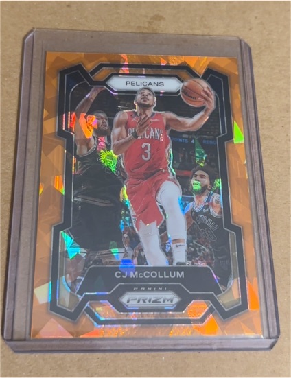 2023-24 Panini Prizm #114 CJ McCollum — front