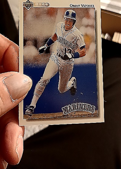 1992 Upper Deck #401 Omar Vizquel — front