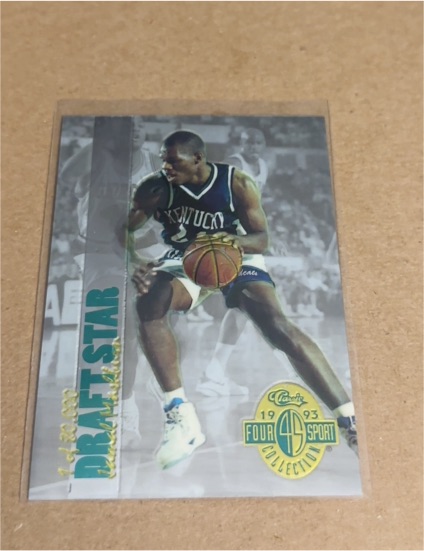1993 Classic Four Sport #DS43 Jamal Mashburn — front