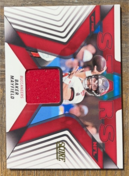 2025 Panini Score - Stars of the NFL #SNJ-46 Baker Mayfield — front