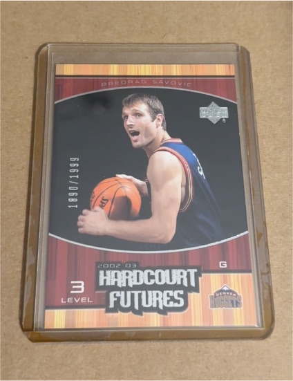 2002-03 Upper Deck Hardcourt #97 Predrag Savovic — front