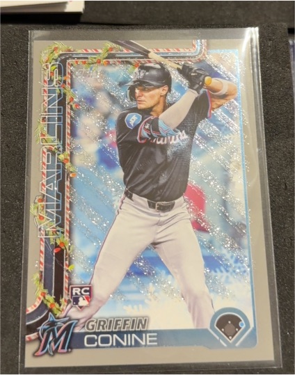 2025 Topps Holiday #H124 Griffin Conine — front