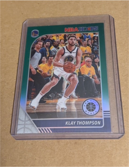 2019-20 Panini NBA Hoops Premium Stock #60 Klay Thompson — front
