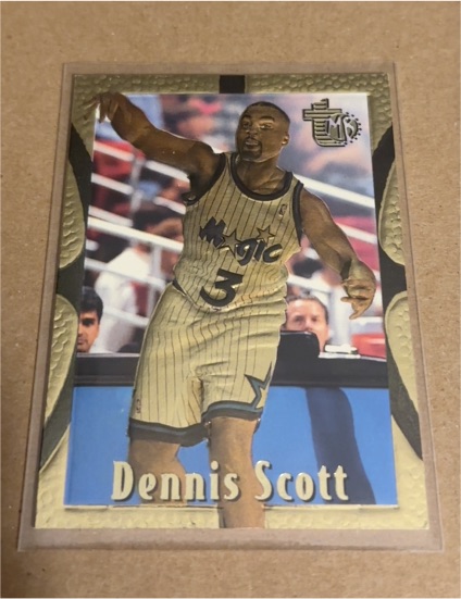 1994-95 Topps Embossed #70 Dennis Scott — front