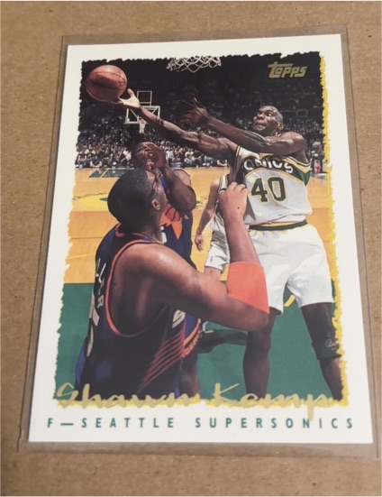 1994-95 Topps #40 Shawn Kemp — front