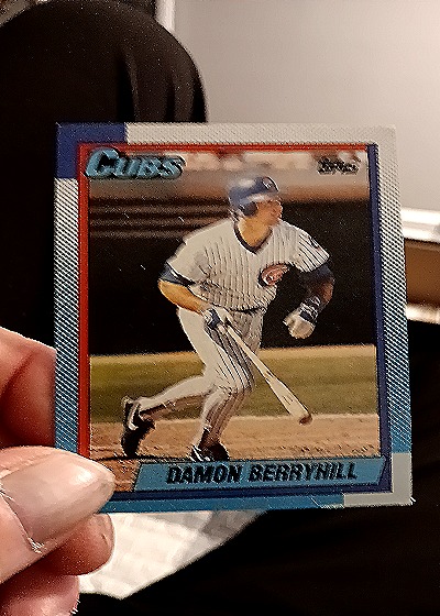 1990 Topps #362 Damon Berryhill — front
