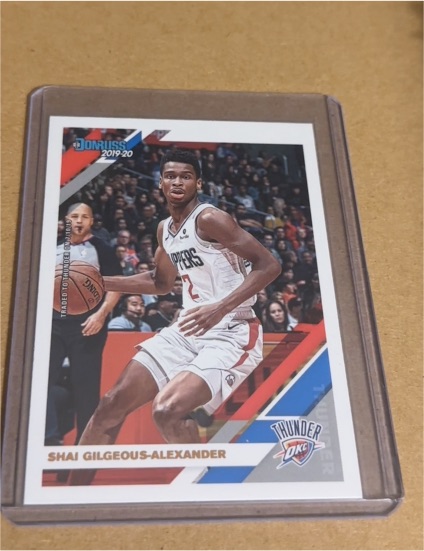 2019-20 Panini Donruss #86 Shai Gilgeous-Alexander — front