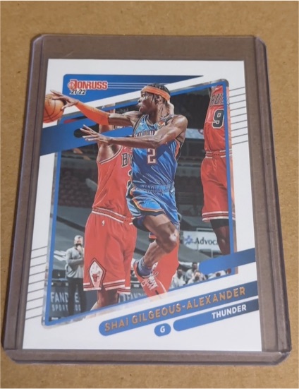 2021-22 Donruss #23 Shai Gilgeous-Alexander — front