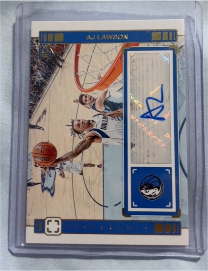 2023-24 Panini Photogenic Rookie Autographs #RS-AJL AJ Lawson — front