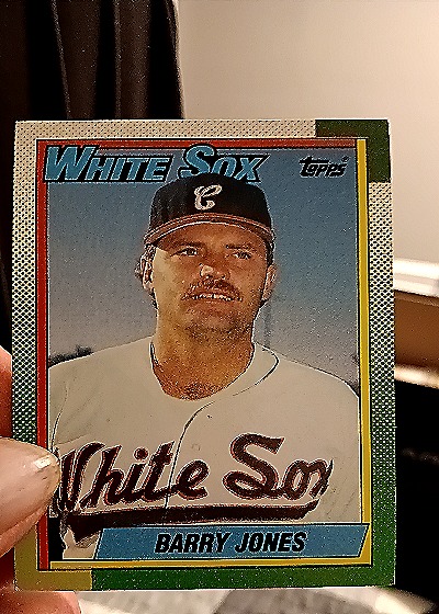 1990 Topps #243 Barry Jones — front