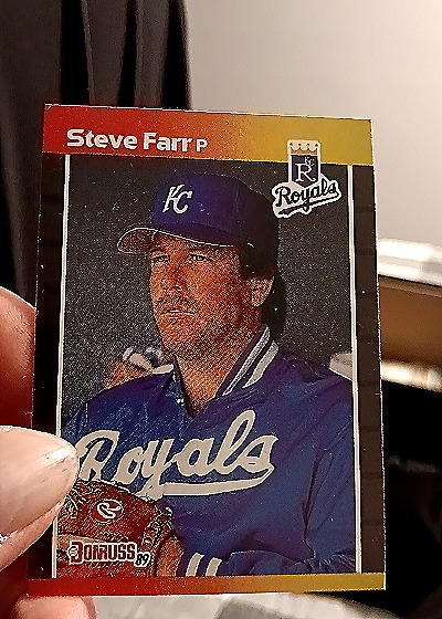 1989 Donruss #356 Steve Farr — front
