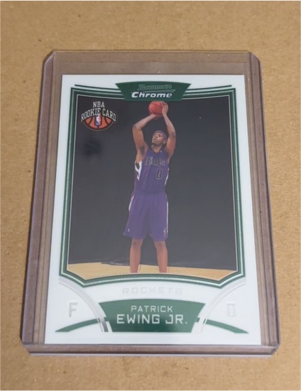 2008-09 Bowman Chrome #144 Patrick Ewing Jr. — front