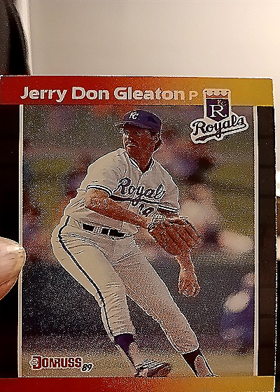 1989 Donruss #444 Jerry Don Gleaton — front