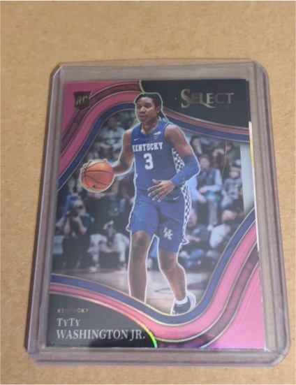 2022-23 Panini Chronicles Draft Picks Select #10 TyTy Washington Jr — front