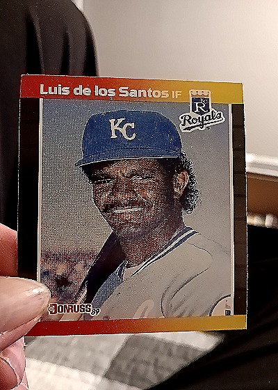 1989 Donruss #562 Luis de los Santos — front