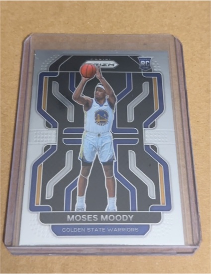 2021-22 Panini Prizm #308 Moses Moody — front