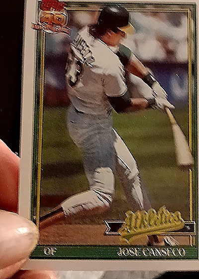 1990 Topps #700 Jose Canseco — front