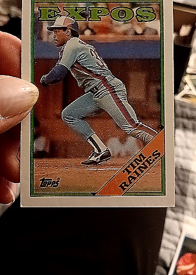 1988 Topps #720 Tim Raines — front