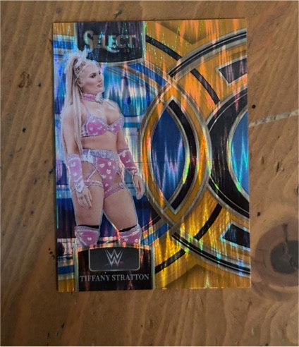 2024 Panini Select WWE Premier #186 Tiffany Stratton — front