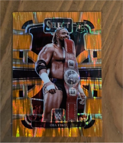 2024 Panini Select WWE #38 Oba Femi — front