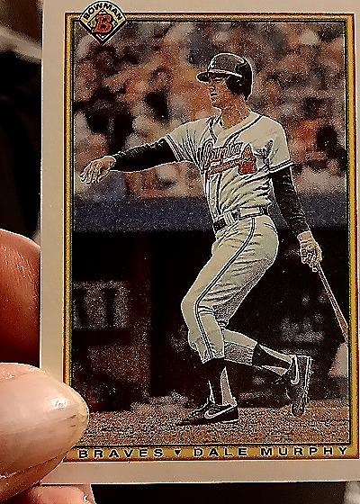 1989 Bowman #15 Dale Murphy — front