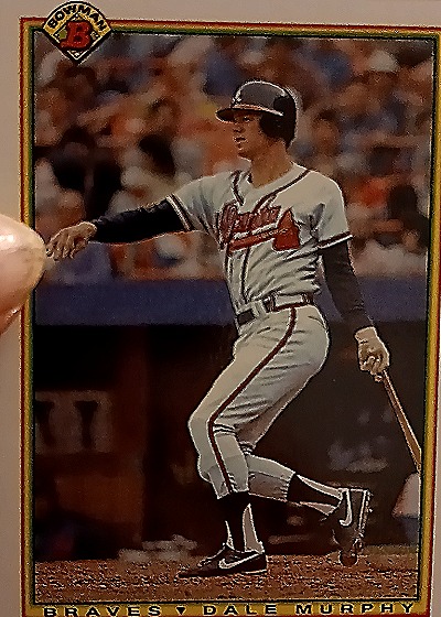 1990 Bowman #19 Dale Murphy — front