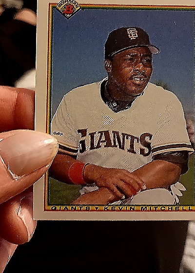 1990 Bowman #232 Kevin Mitchell — front
