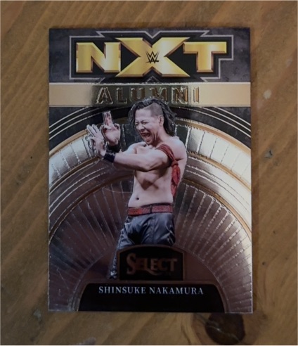 2024 Panini Select WWE #8 Shinsuke Nakamura NXT Alumni — front