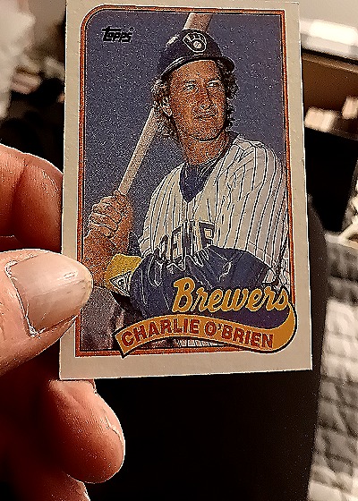 1989 Topps #121 Charlie O'Brien — front