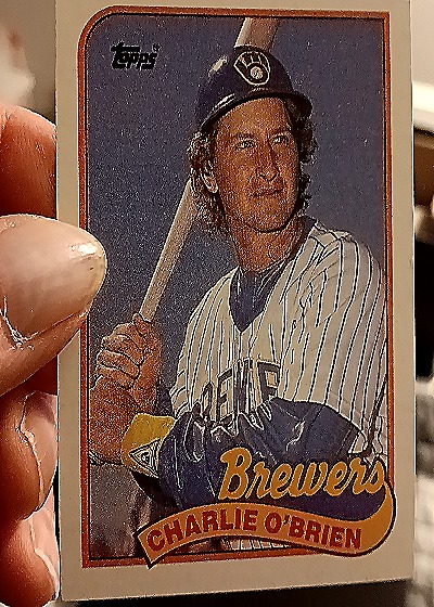 1989 Topps #214 Charlie O'Brien — front
