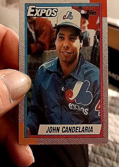 1990 Topps #485 John Candelaria — front