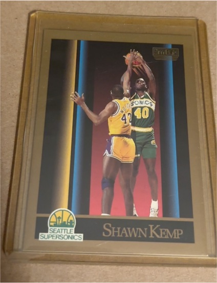 1990-91 Skybox #268 Shawn Kemp — front