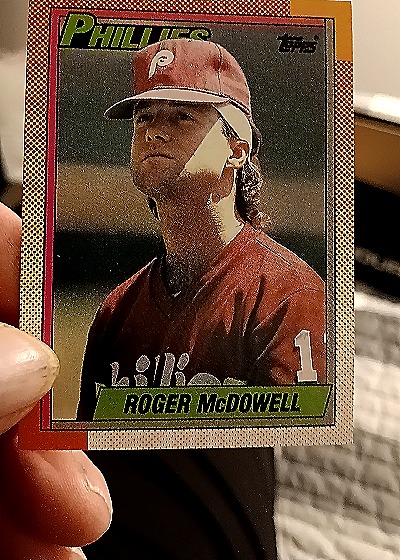 1989 Topps #626 Roger McDowell — front
