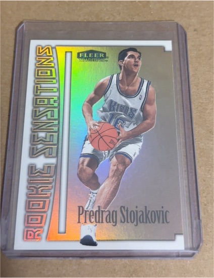 1999-00 Fleer Tradition Rookie Sensations #18RS Predrag Stojakovic — front