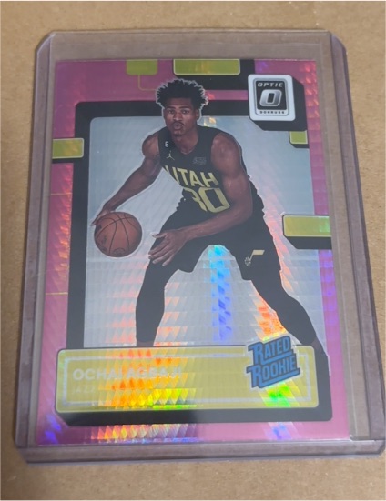 2022-23 Donruss Optic #205 Ochai Agbaji — front