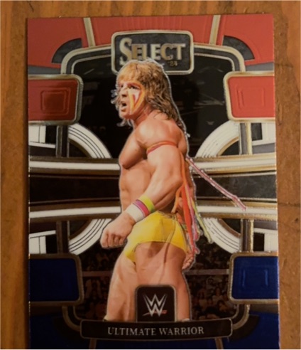 2024 Panini Select WWE Concourse #7 Ultimate Warrior — front