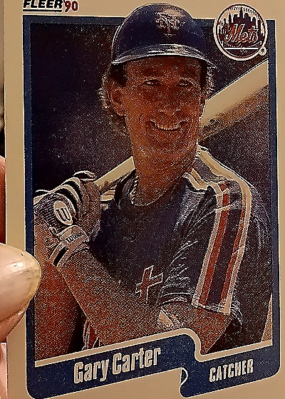 1990 Fleer #241 Gary Carter — front