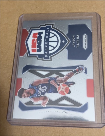2021-22 Panini Prizm #1 Jayson Tatum USA Basketball — front