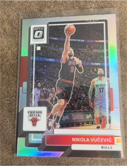 2022-23 Panini Donruss Optic #60 Nikola Vučević — front