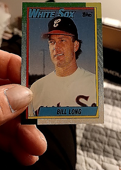 1990 Topps #499 Bill Long — front