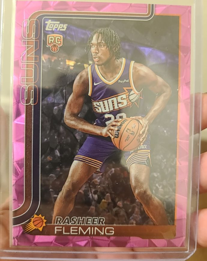 2025-26 Topps #231 Rasheer Fleming — front
