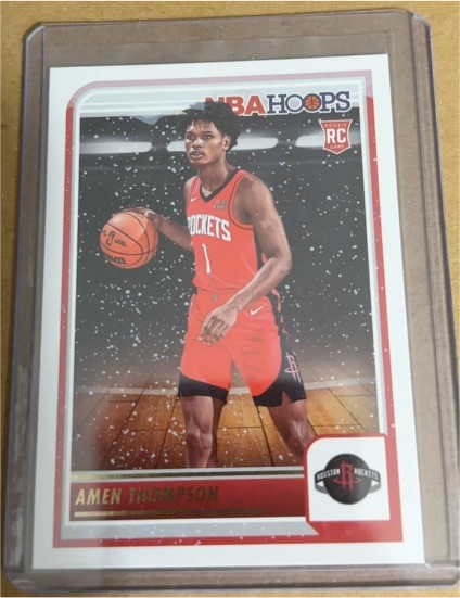2023-24 Panini NBA Hoops #242 Amen Thompson — front