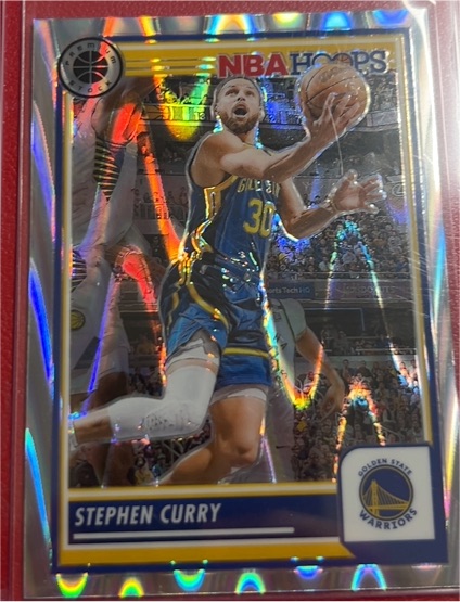 2023-24 Panini NBA Hoops Premium Stock #192 Stephen Curry — front