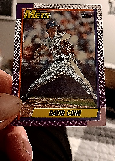 1990 Topps #30 David Cone — front