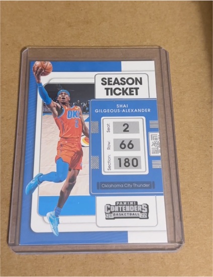 2021-22 Panini Contenders #85 Shai Gilgeous-Alexander — front