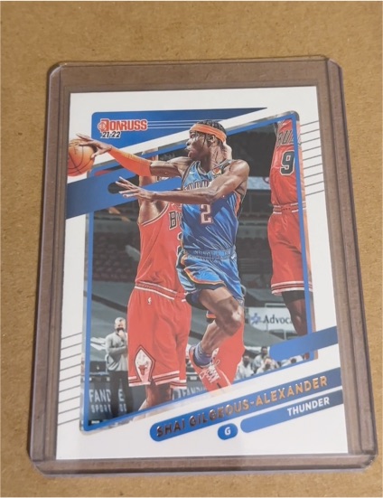 2021-22 Panini Donruss #23 Shai Gilgeous-Alexander — front