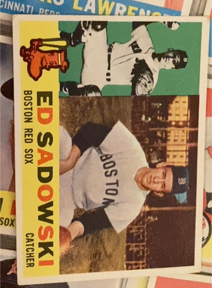 1960 Topps #403 Ed Sadowski — front