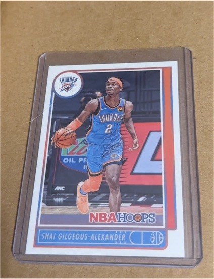 2021-22 Panini NBA Hoops #3 Shai Gilgeous-Alexander — front